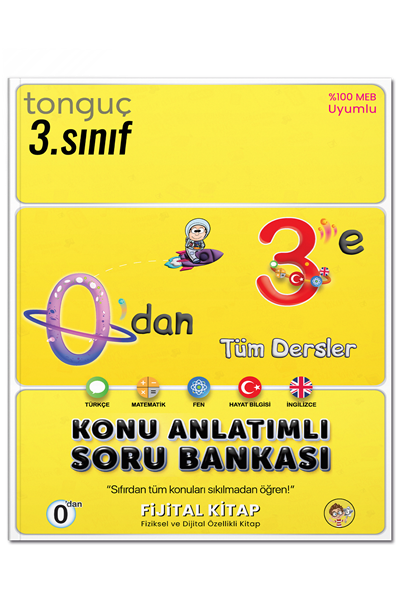 0'dan 3'e Tüm Dersler Konu Anlatımlı Soru Bankası - 1