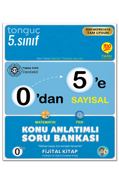 0'dan 5'e Sayısal Konu Anlatımlı Soru Bankası - 1