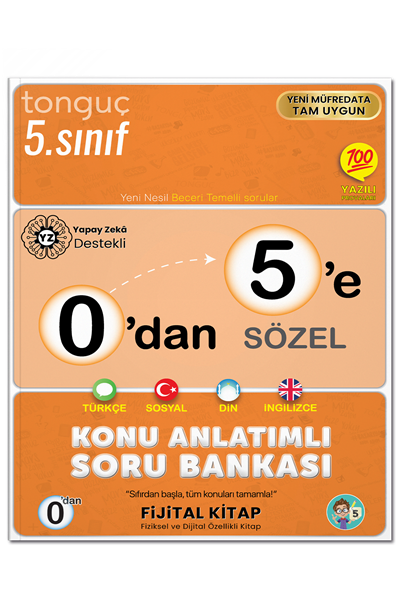 0'dan 5'e Sözel Konu Anlatımlı Soru Bankası - 1