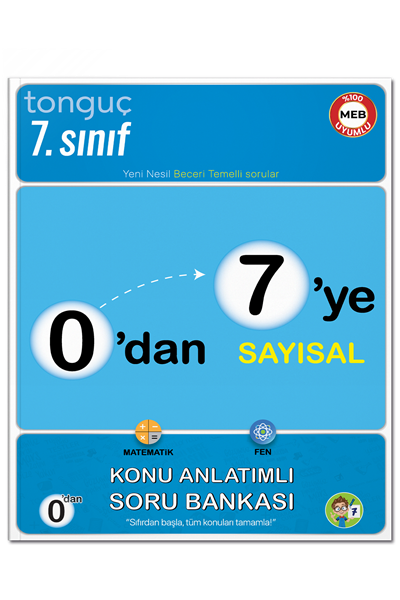 0'dan 7'ye Sayısal Konu Anlatımlı Soru Bankası - 1