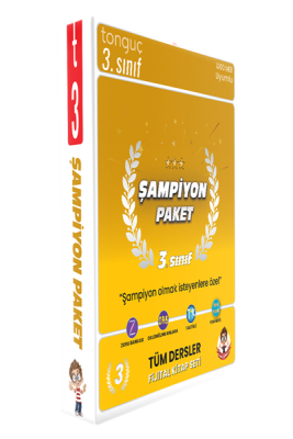 3. Sınıf Şampiyon Paketi - Tonguç Yayınları