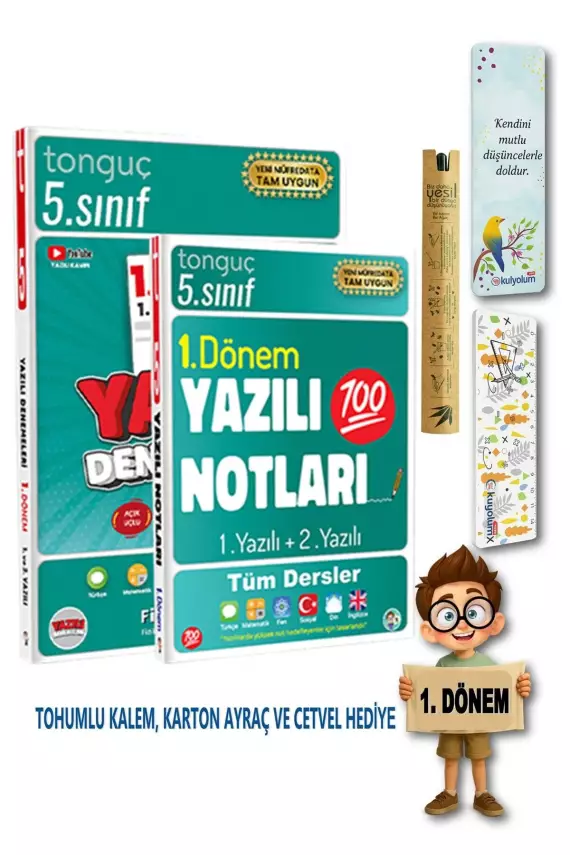 5. Sınıf 1. Dönem 1 ve 2. Yazılı Notları ve Denemeleri - 1
