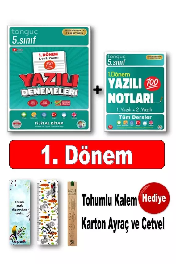  5. Sınıf 1. Dönem Yazılı Notları ve Denemeleri (1 ve 2. Yazılı) - 1