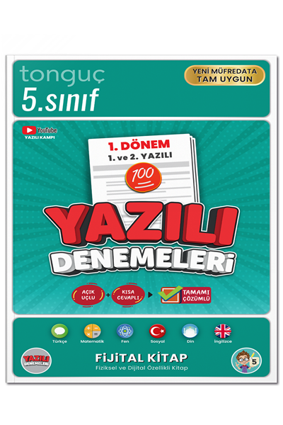 5. Sınıf Yazılı Denemeleri 1. Dönem 1 ve 2. Yazılı - 1