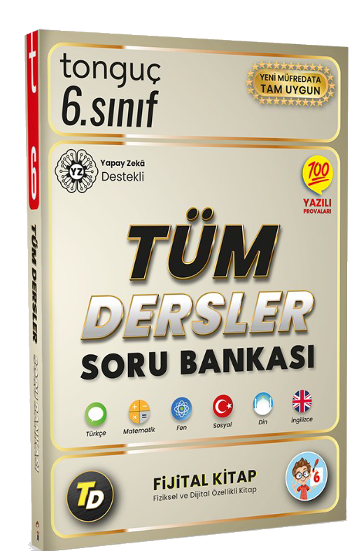 6. Sınıf Tüm Dersler Soru Bankası - 1