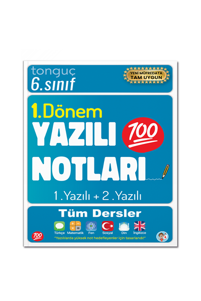 6. Sınıf Yazılı Notları 1. Dönem 1 ve 2. Yazılı - 1