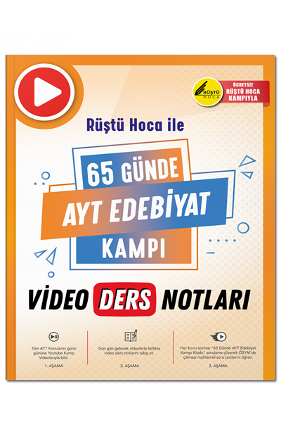 65 Günde AYT Edebiyat Video Ders Notları - 1