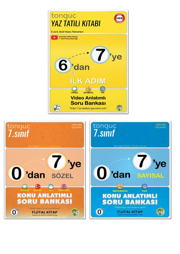 6'dan 7'ye Hazırlık Seti - 2