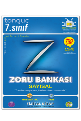 7. Sınıf Sayısal Zoru Bankası - Tonguç Yayınları