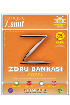 7. Sınıf Sözel Zoru Bankası - Tonguç Yayınları