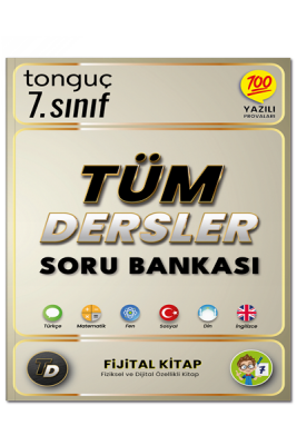 7. Sınıf Tüm Dersler Soru Bankası - Tonguç Yayınları