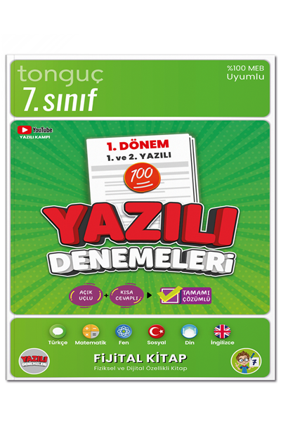 7. Sınıf Yazılı Denemeleri 1. Dönem 1 ve 2. Yazılı - 1