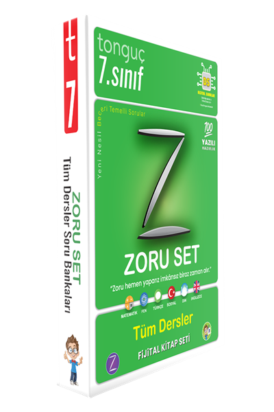 7. Sınıf Zoru Bankası Tüm Dersler Seti - 1