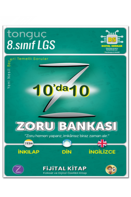 8. Sınıf 10'da 10 Zoru Bankası - Tonguç Yayınları