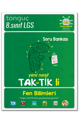 8. Sınıf Fen Bilimleri Taktikli Soru Bankası - Tonguç Yayınları