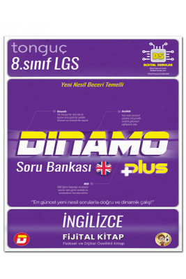 8. Sınıf İngilizce Dinamo Soru Bankası - Tonguç Yayınları