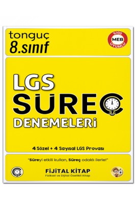 8. Sınıf LGS Süreç Denemeleri - Tonguç Yayınları