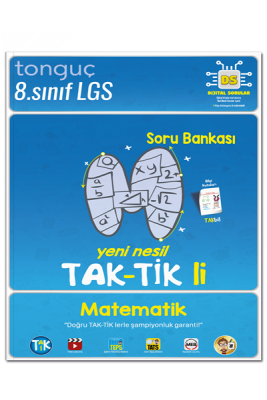 8. Sınıf Matematik Taktikli Soru Bankası - Tonguç Yayınları