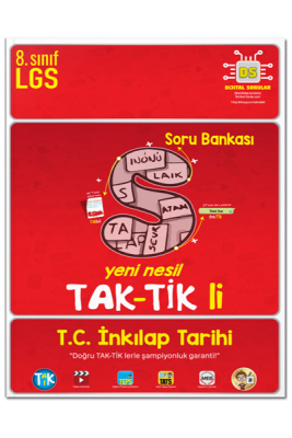 8. Sınıf T.C. İnkılap Tarihi ve Atatürkçülük Taktikli Soru Bankası - Tonguç Yayınları