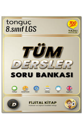 8. Sınıf Tüm Dersler Soru Bankası - Tonguç Yayınları