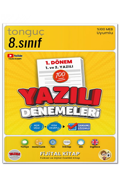 8. Sınıf Yazılı Denemeleri 1. Dönem 1 ve 2. Yazılı - 1