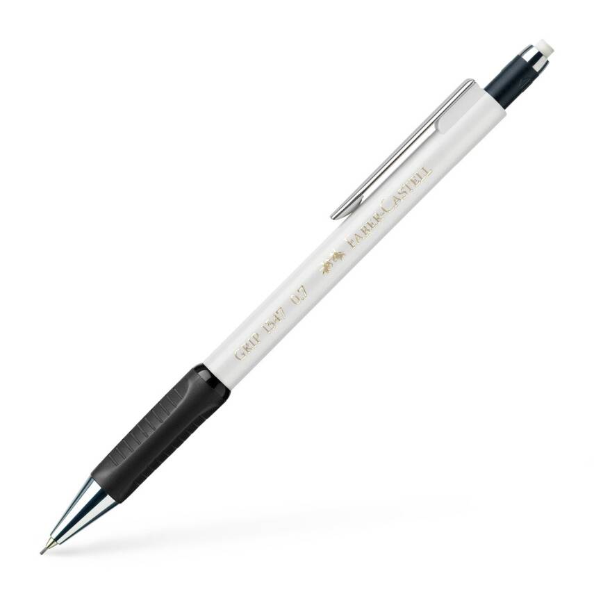 Faber Castell Grip 1347 0.7 mm Beyaz Uçlu Kalem - 1