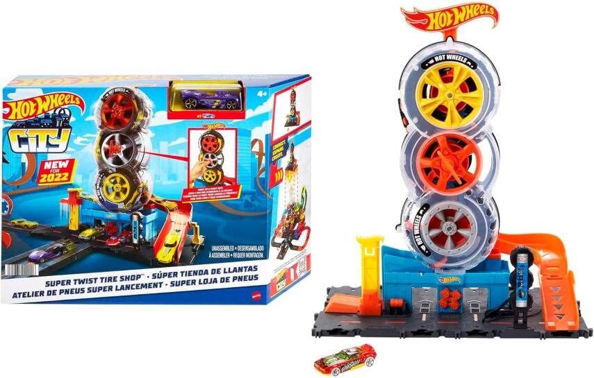 Hot Wheels City Tekerlek Kulesi Pisti Hot Wheels™ City Tekerlek Kulesi™ Oyun Seti - 1
