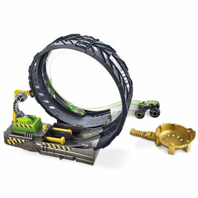 Hot Wheels Monster Trucks Çemberde Yarış Seti HBH70 - 1