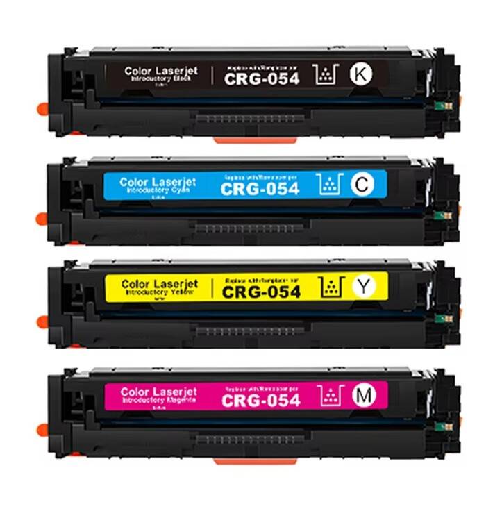 HP - Canon Uyumlu Renkli Toner Set ( CF540 - CF541 - CF542 - CF543 - CRG054 - CRG067 ) - 1