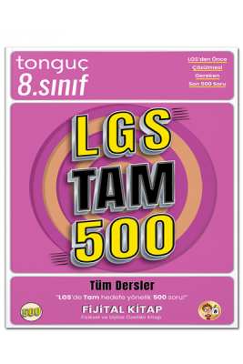 LGS Tam 500 Soru Bankası - Tonguç Yayınları