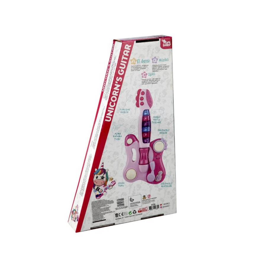 Nini Baby Gitar Unicorn Işıklı Sesli Müzikli - 2