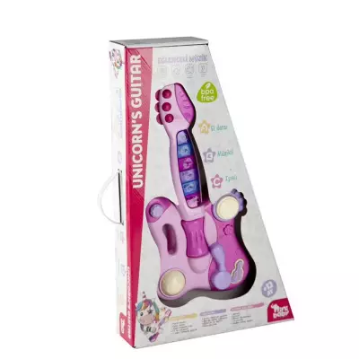 Nini Baby Gitar Unicorn Işıklı Sesli Müzikli - 1