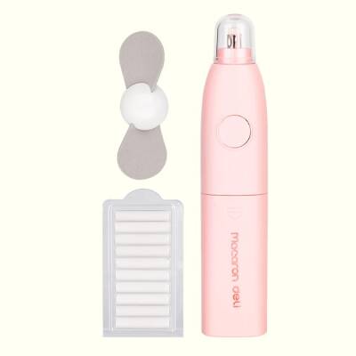 Otomatik Elektrikli Fanlı Kalem Silgisi Seti - 10 Adet Değiştirilebilir Yedekler Sanatsal Çizimler İçin - 8