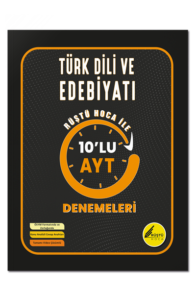 Türk Dili ve Edebiyatı 10'lu AYT Denemeleri - 1