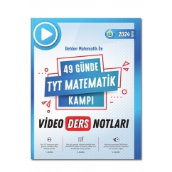 Rehber Matematik ile 49 Günde TYT Matematik Video Ders Notları